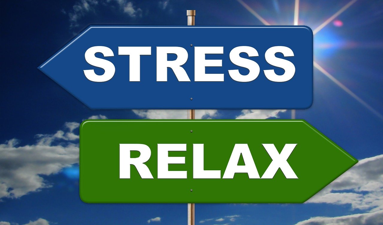 stress or relax image